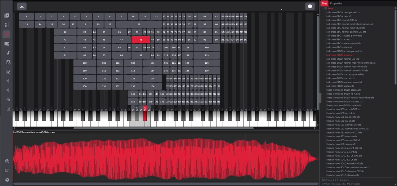 SFZ Multisample Support